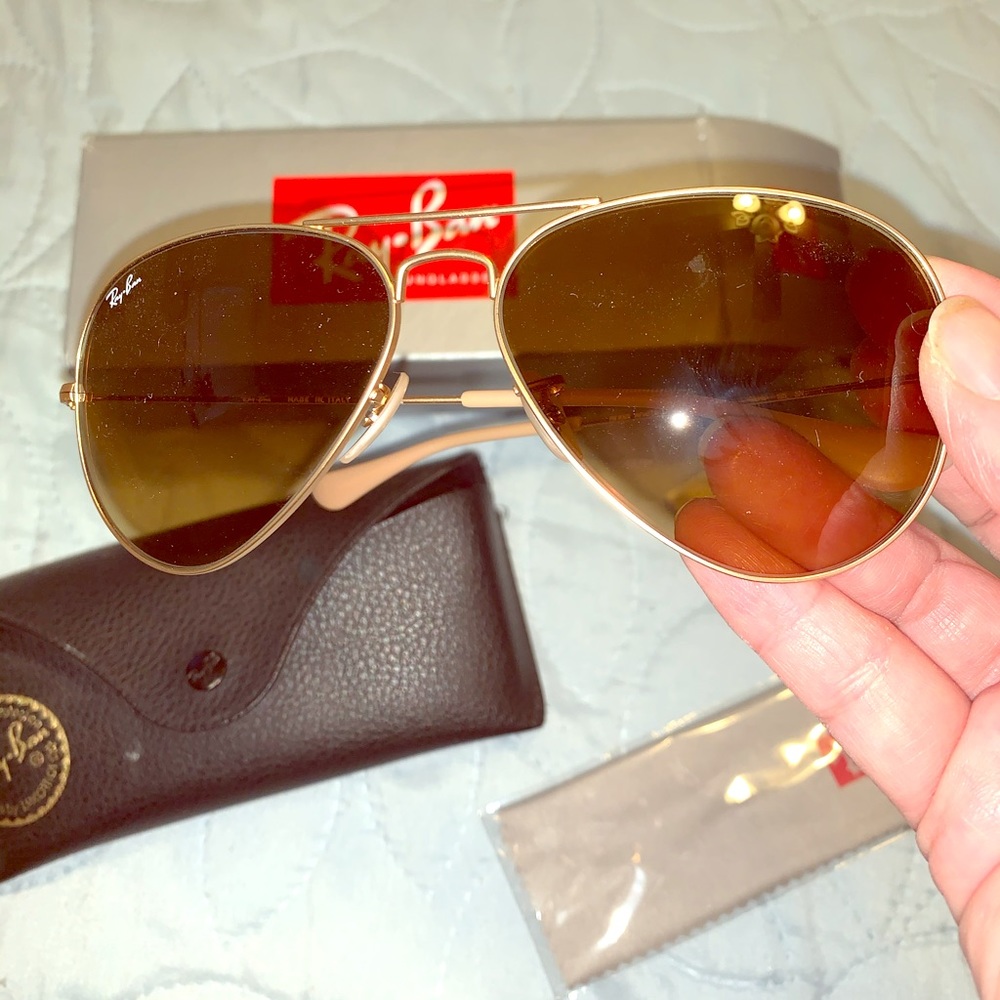 New Authentic RayBan Aviator classics